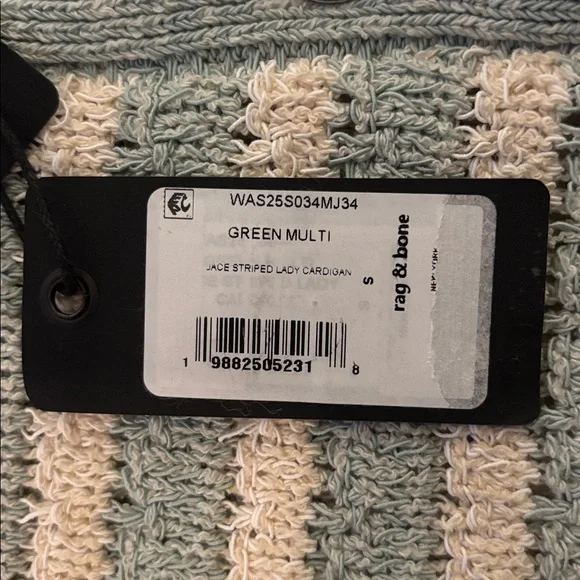 Rag and Bone Jace Striped Lady Cardigan - Picture 6 of 6